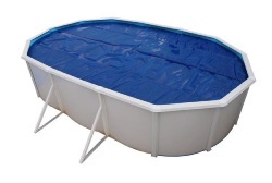 TOI Bâche ovale isotherme pour piscine hors sol - 1200 x 457 cm