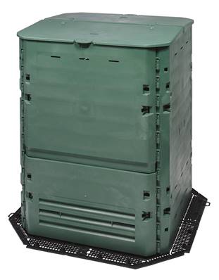 Garantia Composteur thermo-king vert + grille de fond - 400L