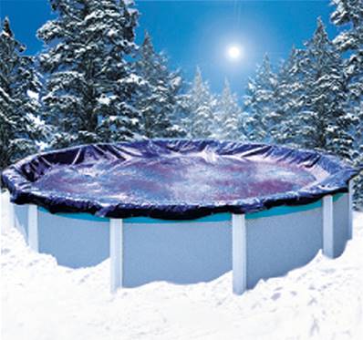 SWIMLINE - Bâche hiver ovale piscine hors sol 3.65 X 7.31 