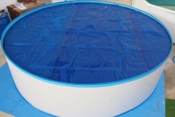TOI Bâche circulaire / ronde isotherme pour piscine hors sol - 550cm